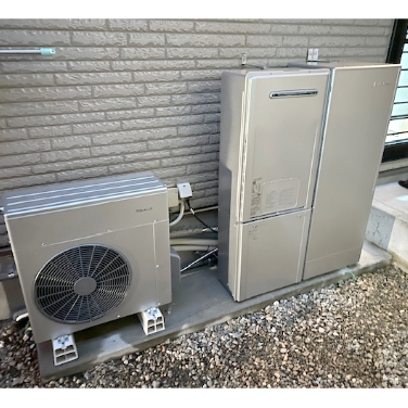 給湯器取替工事（エコウィル→ハイブリッド）