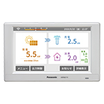太陽光モニタ　発電状況や電気の使用量を見える化
