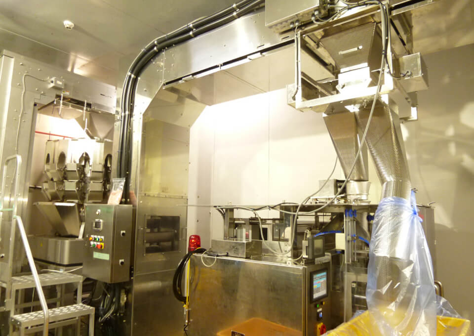 自動計量、包装ライン