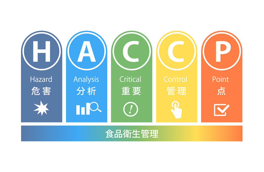 HACCP（ハサップ）手法に基づく衛生管理